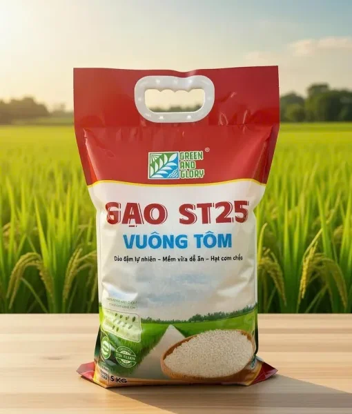 Gạo ST25 Vuông Tôm